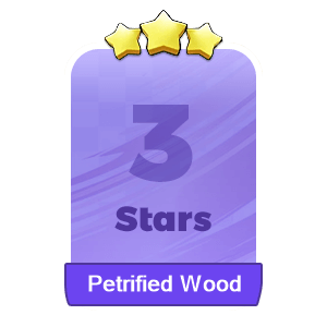 MMOJUGG Monopoly Go Petrified Wood 3 Stars-S10-8 Details View of Item Function and Use